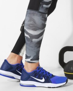 buty na siłownię niebieskie nike