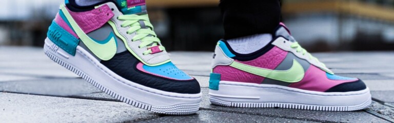 kolorowe nike air force 1