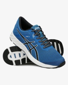 niebieskie buty do biegania asics